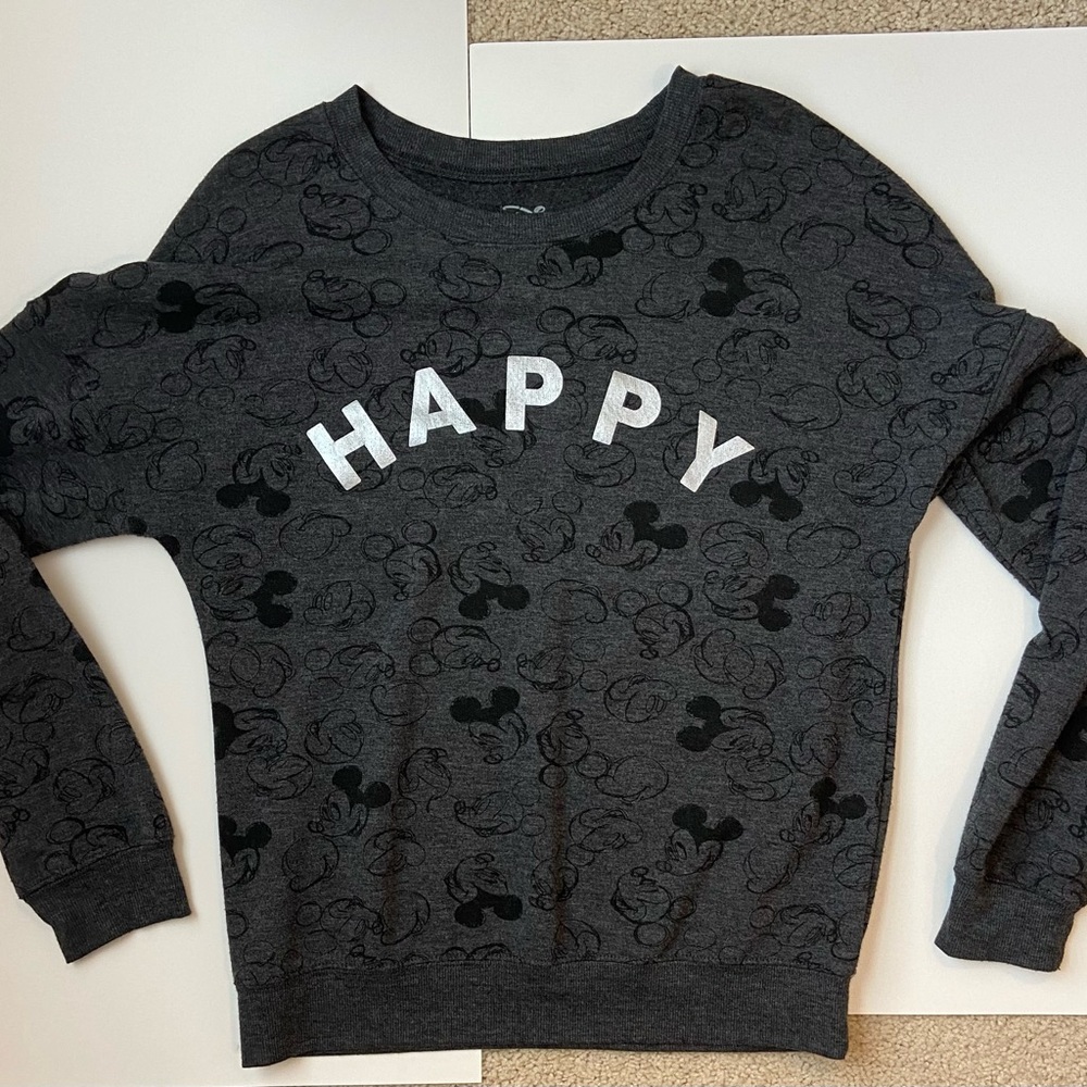 Disney Happy mickey mouse long sleeve size M
